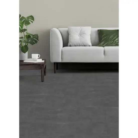 FloorPops Quarry Dark Gray Peel & Stick Floor Tiles {3}