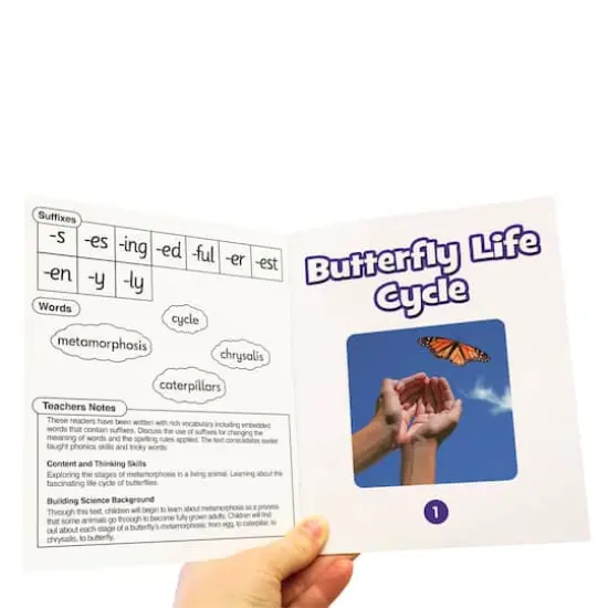 Junior Learning&reg; Science Decodables Phase 6 Non-Fiction Educational Learning Set {3}