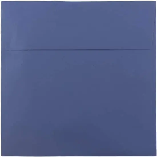 JAM Paper 8.5" x 8.5" Square Premium Invitation Envelopes, 25ct. Presidential Blue {1}
