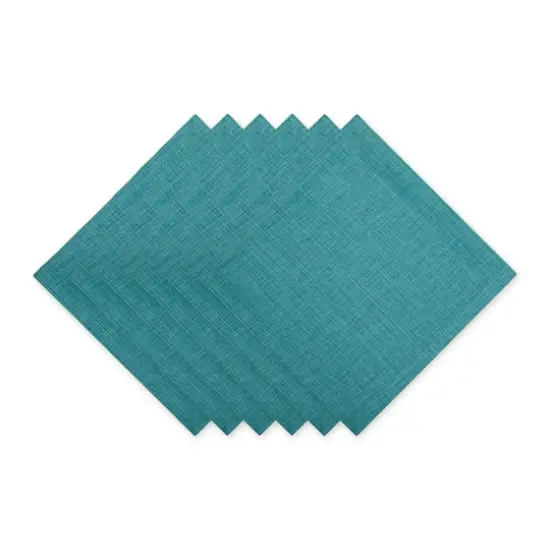 DII&reg; Variegated Napkin Set, 6ct. Teal {1}