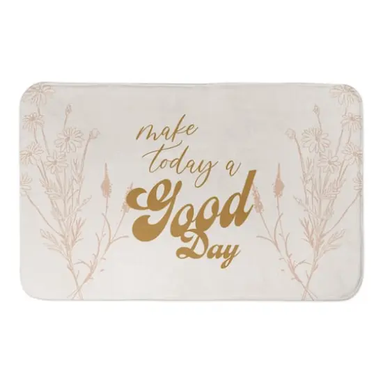 Make Today a Good Day Bath Mat {1}