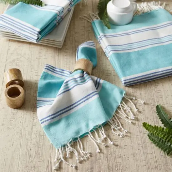 DII&reg; Tidal Stripe Fouta Cloth Dinner Napkins, 6ct. {5}