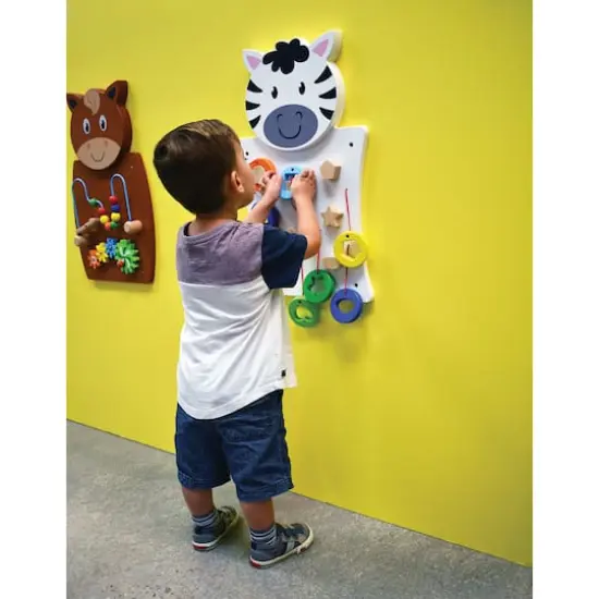 Learning Advantage&trade; Zebra Activity Wall Panel {5}