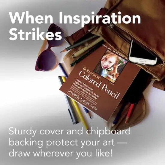 Strathmore Colored Pencil Pad, 400 Series, 30 Sheets, 9" x 12" {5}