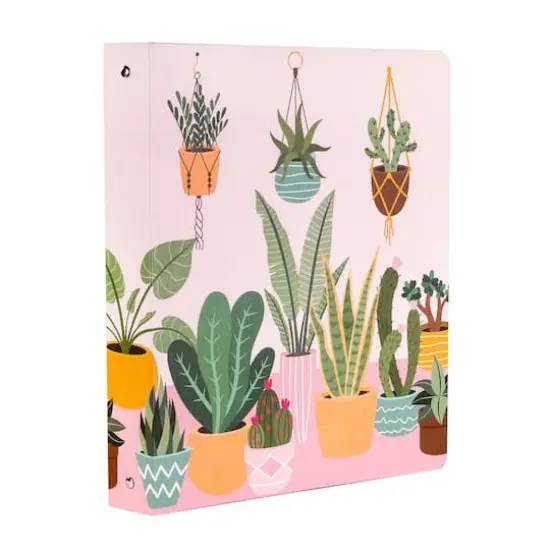Succulents Three Ring Binder {1}