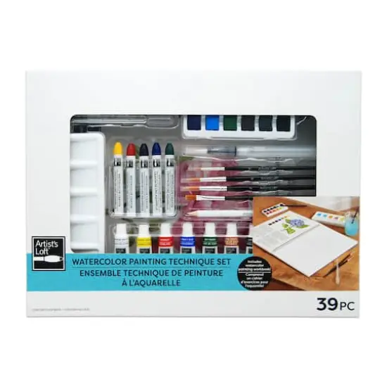 Watercolor Painting Technique Set by Artist's Loft&trade; {1}