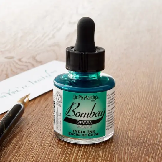 Dr. Ph. Martin's&reg; Bombay&trade; India Ink 4BY Green {3}