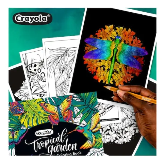Crayola&reg; Topical Garden Coloring Book {5}