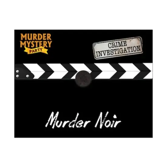 Murder Mystery Party Case Files: Murder Noir {4}