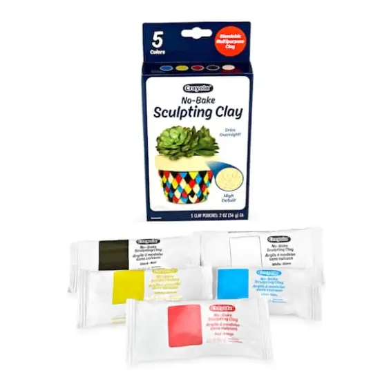 Crayola&reg; No Bake Sculpting Clay, 5ct. {3}