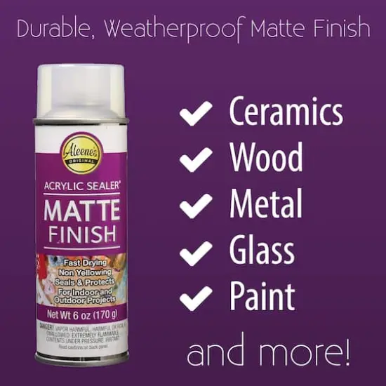 Aleene's&reg; Spray Acrylic Sealer&trade; Matte Finish {5}