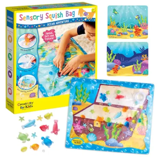 Creativity for Kids&reg; Ocean Adventure Sensory Squish Bag {1}
