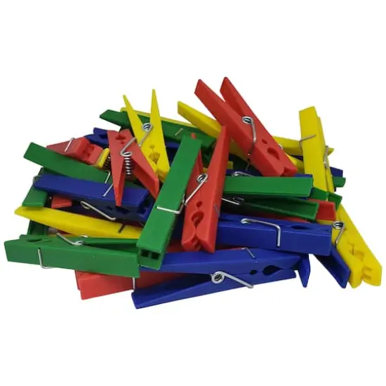 Teacher Created Resources Plastic Clothespins {3}
