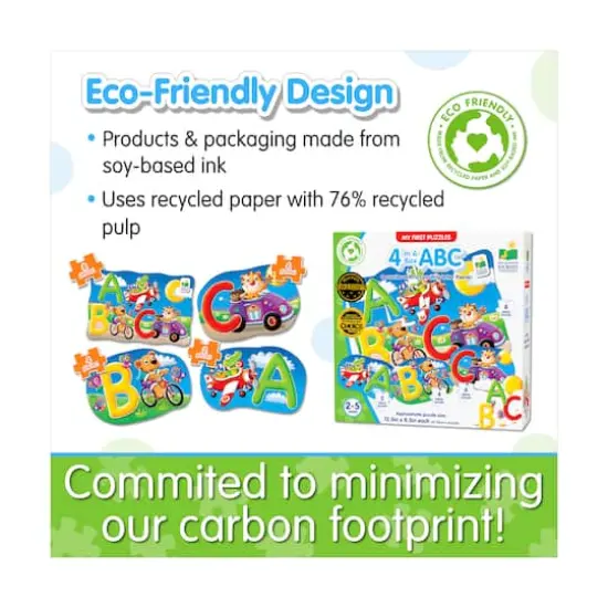 My First Puzzles - 4 In A Box - ABC: 20 Pcs {7}