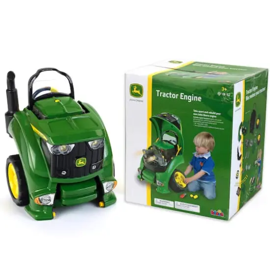John Deere Tractor Engine Kid's Pretend Play Auto Toy {6}
