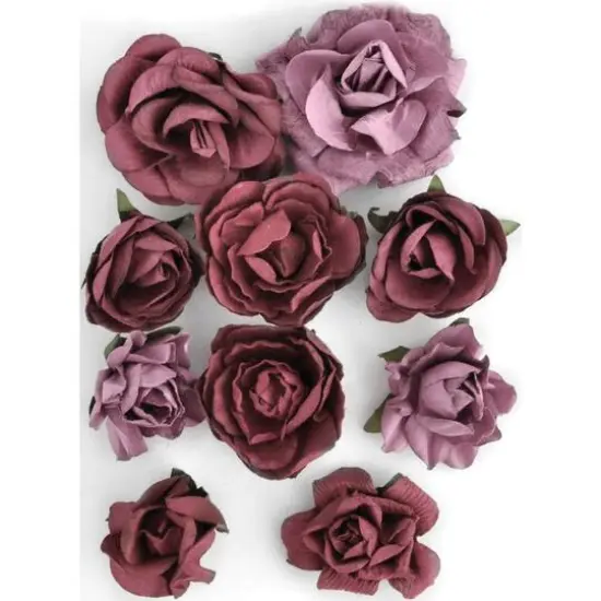 Kaisercraft Paper Blooms Cranberry {1}