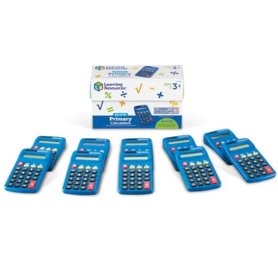 Primary Calculator Set of 10 {1}