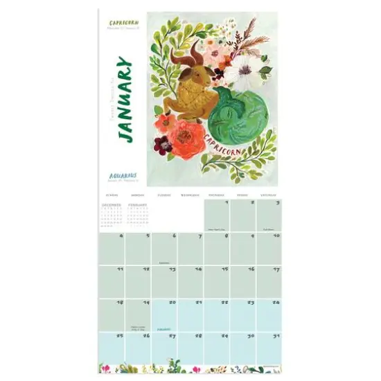 2026 Zodiac Mini Calendar {3}