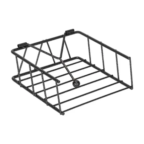 Laura Ashley Gray Speckled Napkin Holder {4}