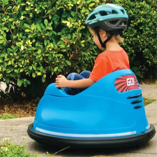The Bubble Factory Electric RC Kids Ride-On Bumper Car {10}