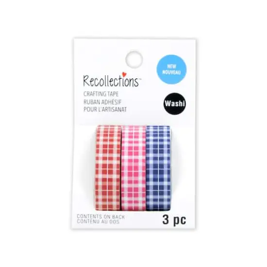 Plaids Crafting Washi Tape Set by Recollections&trade; {1}