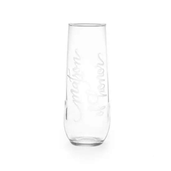 Hortense B. Hewitt Co. Matron of Honor Stemless Champagne Flute {1}