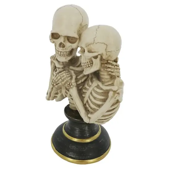 7.75" Skeleton Couple Bust Tabletop D&eacute;cor by Ashland&reg; {5}