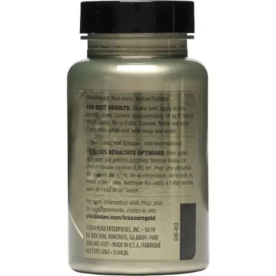 FolkArt&reg; Treasure Gold&trade; Metallic Paint Green Gold {4}