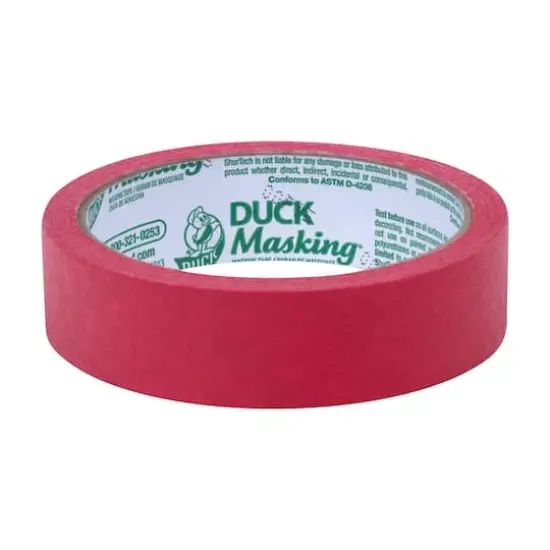 Duck Masking&reg; Brand Masking Tape Red {3}