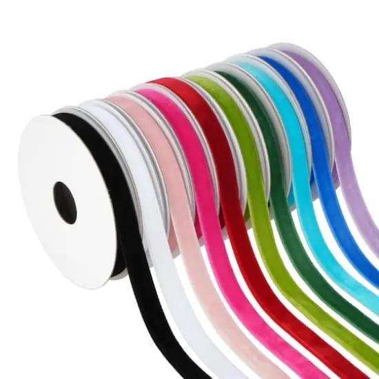 3/8" x 2yd. Tonal Value Pack Ribbon by Celebrate It&reg; Velvet {1}