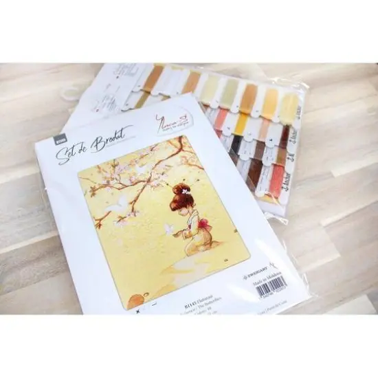 Luca-s The Butterflies Counted Cross Stitch Kit {4}