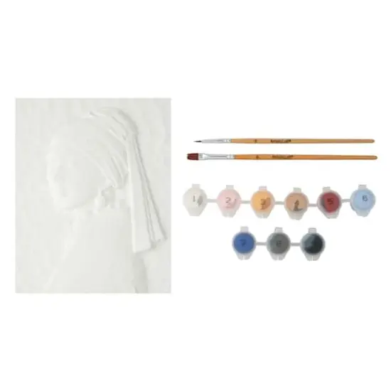 Girl with the Pearl Earring Relief Painting Kit by Artist's Loft&reg; {3}