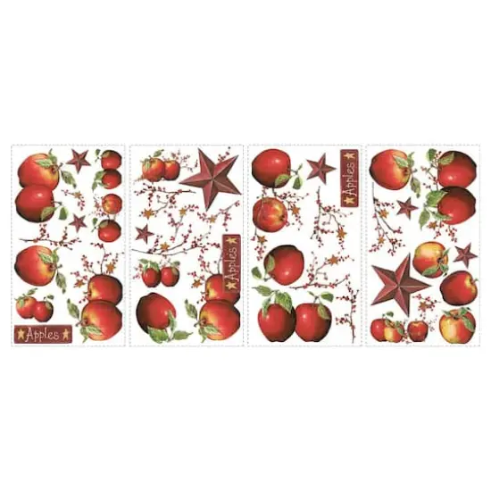 RoomMates Country Apples Peel & Stick Wall Decals {1}
