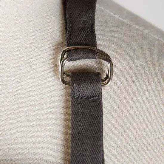 DII&reg; Chino Chef Apron Mineral Gray {5}