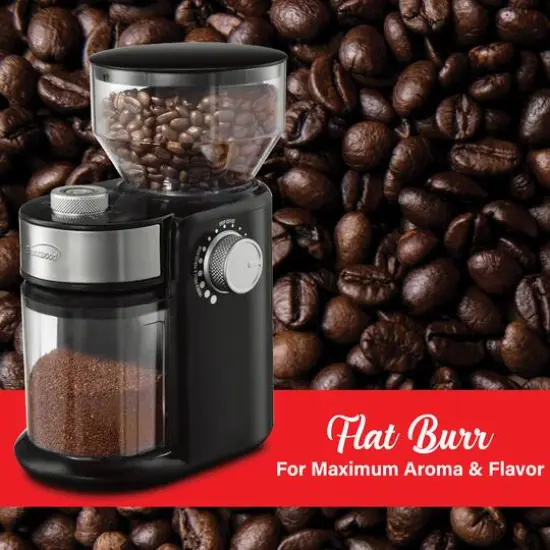 Brentwood 8oz. 150-Watt Automatic Burr Coffee Bean Grinder Mill {7}