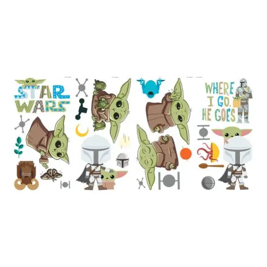 RoomMates Star Wars&shy;&trade; The Child Illustrated Peel & Stick Wall Decals {7}