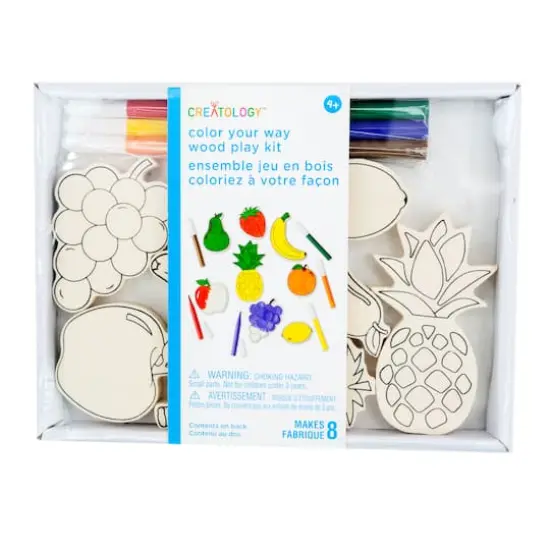 Fruit Color Your Way Wood Play Kit by Creatology&trade; {4}