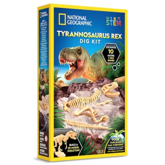 National Geographic Tyrannosaurus Rex Dig Kit {4}