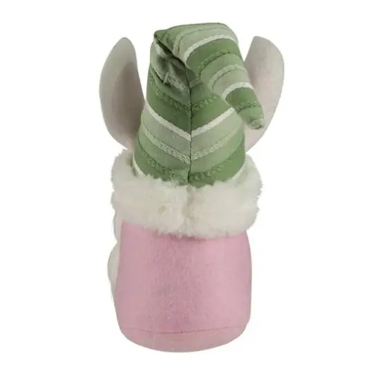 13" Pink and Green Girl Easter Bunny Gnome {6}