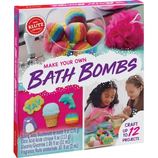 Klutz&reg; Make Your Own Bath Bombs Kit {3}