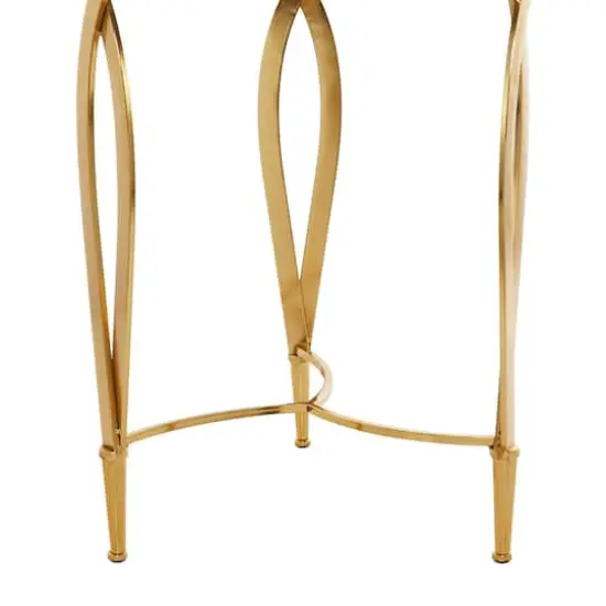 Black Metal Contemporary Accent Table 27" x 20" x 20" {5}