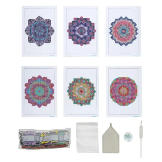 Mandalas Diamond Art Kit by Make Market&reg; {3}