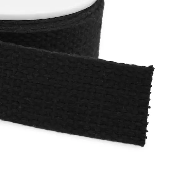Dritz&reg; 1.25" Black Cotton Belting for Straps and Handles {3}