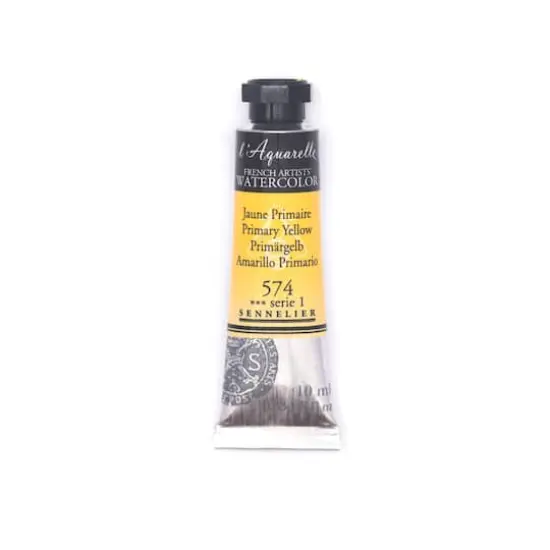 Sennelier French Artists' Watercolor, 10mL 574 Primary Yellow S1 {1}