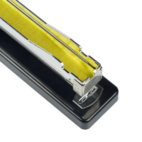 JAM Paper Standard Size Staples, 5,000ct. Yellow {6}