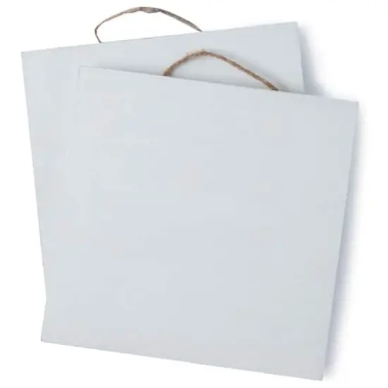 10" x 10" Whitewashed Wood Square Plaques by Make Market&reg;, 2ct. {7}