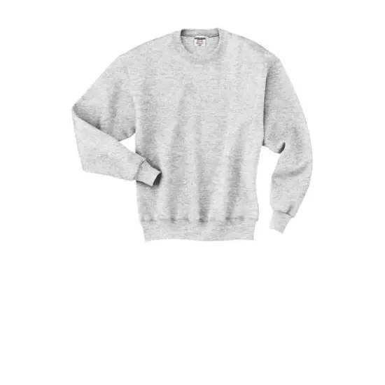 JERZEES&reg; Super Sweats&reg; NuBlend&reg; Crewneck Sweatshirt Ash {1}