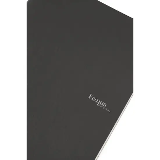Fabriano&reg; EcoQua A4 Blank Notebook, 8.27'' x 11.69'' Black {8}