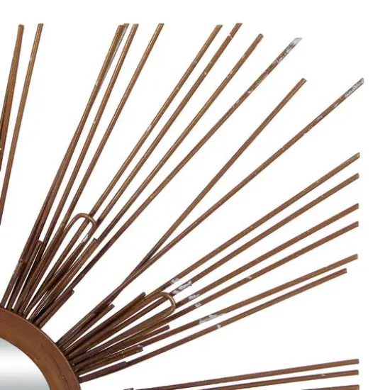 Gold Metal Rustic Wall Mirror Set {12}