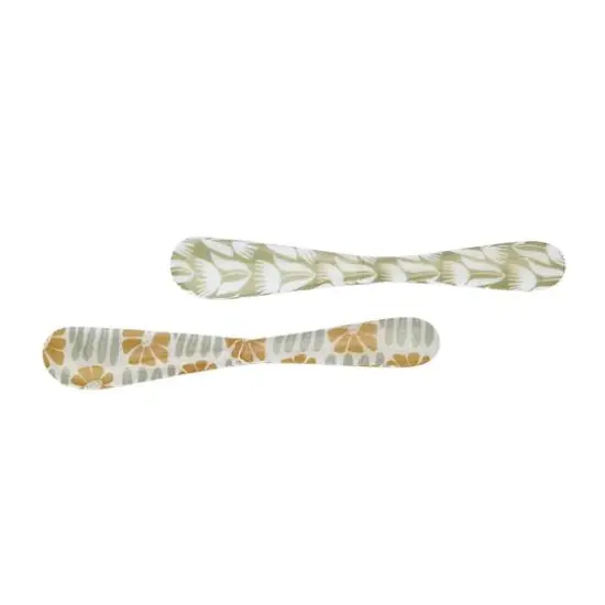 Hello Honey® Floral Enameled Stainless Steel Spreader Set {4}